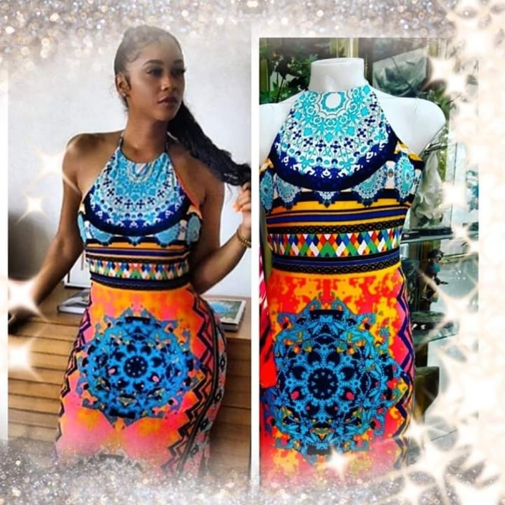 Maxi Dress- The Back is Out